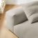Liana Modular Sectional Sofa with Left Facing Chaise in Mocha Brown Fabric