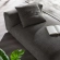 Liana Modular Sectional Sofa with Right Facing Chaise in Mocha Brown Fabric