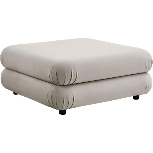 Jubilee Modular Ottoman in Almond Brown Performance Velvet