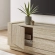 Hollis 59" TV Stand in Brown Travertine Laminate