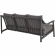 Terrace Outdoor Sofa in Graphite Gray Fabric & Carbon Aluminum