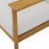 Wren Outdoor Sofa in Sail White Fabric & Teak