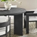 Tahoe 5 Piece Outdoor Round Dining Set in White Fabric & Gray Aluminum