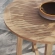 Wellspring 36" Outdoor Bar Table in Natural Finish Teak Wood