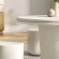 Brion Indoor Outdoor 5 Piece Dining Set in White Concrete