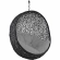 Encase Swing Outdoor Lounge Chair in Poly Rattan with Gray Cushion