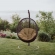 Encase Swing Outdoor Lounge Chair in Poly Rattan with Mocha Cushion