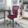 Articulate Adjustable Office Chair in Red Mesh