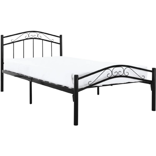 Townhouse Twin Bed Frame in Black Steel