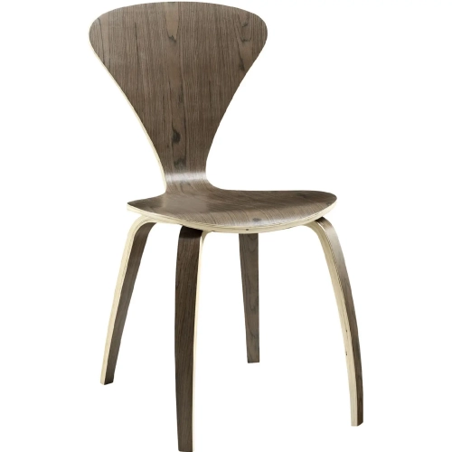 Vortex Dining Chair in Dark Walnut