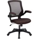 Veer Adjustable Office Chair in Brown Mesh