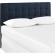 Lily Full Fabric Headboard in Tufted Navy