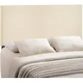 Region King Upholstered Headboard in Ivory Linen