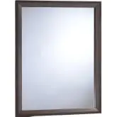 Tracy Mirror in Cappuccino Finish Wood