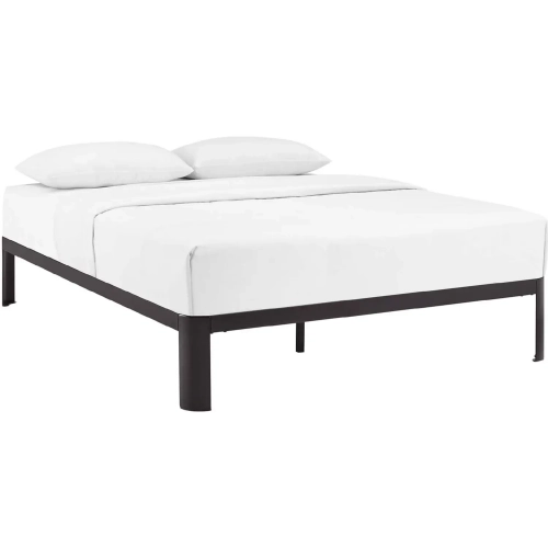 Corinne Full Bed in Brown Powder Coated Steel