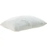 Relax Standard Queen Bed Memory Foam Pillow in White