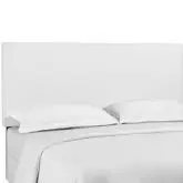 Taylor Full Queen Headboard in White Linen