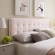Lily Full Headboard in Tufted Pink Velvet