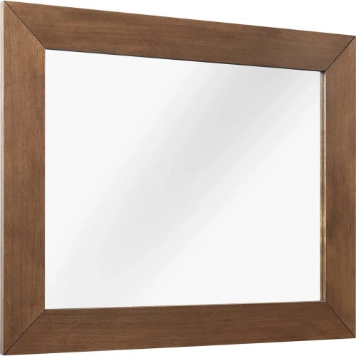 Kali Wall Mirror in Walnut Finish