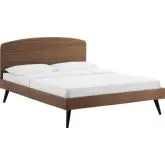 Bronwen Full Platform Bed in Walnut