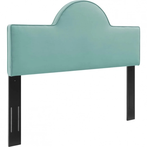 Dawn Twin Headboard in Mint Performance Velvet