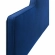 Dawn Full Queen Headboard in Navy Blue Performance Velvet