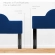 Dawn Full Queen Headboard in Navy Blue Performance Velvet