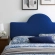 Dawn Full Queen Headboard in Navy Blue Performance Velvet