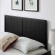 Alana Queen Platform Bed with Splayed Legs in Black Wood