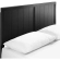 Alana Queen Platform Bed with Splayed Legs in Black Wood