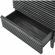 Render 5 Drawer Dresser Chest in Charcoal Gray Finsh