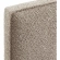 Lindee King Headboard in Oatmeal Brown Boucle Fabric