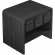 Toscana 1 Drawer Nightstand in Black Finish