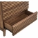 Render 3 Drawer Nightstand in Walnut Finish