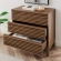 Render 3 Drawer Nightstand in Walnut Finish