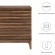 Render 3 Drawer Nightstand in Walnut Finish