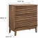 Render 3 Drawer Nightstand in Walnut Finish