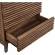 Render 5 Drawer Chest in Walnut Finish