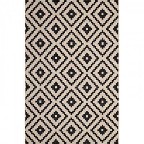 Perplex Geometric Diamond Trellis 5 x 8 Indoor and Outdoor Area Rug