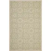 Ariana Vintage Floral Trellis 8 x 10 Indoor and Outdoor Area Rug