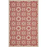 Ariana Vintage Floral Trellis 5 x 8 Indoor and Outdoor Area Rug