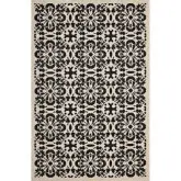 Ariana Vintage Floral Trellis 5 x 8 Indoor and Outdoor Area Rug