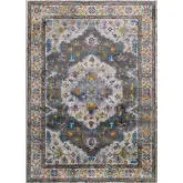 Success Anisah Distressed Vintage Floral Persian Medallion 5 x 8 Area Rug