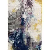 Entourage Adeline Modern Abstract 8 x 10 Area Rug in Multicolor