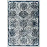 Entourage Kensie Distressed Vintage Floral Moroccan Trellis 5 x 8 Area Rug