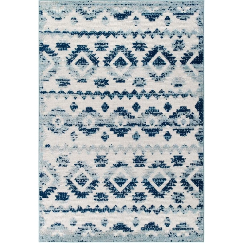 Reflect Takara Distressed Modern Moroccan Indoor Outdoor 8 x 10 Area Rug