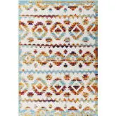 Reflect Takara Distressed Modern Moroccan Indoor Outdoor 5 x 8 Area Rug