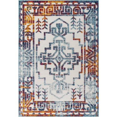 Reflect Nyssa Distressed Southwestern Indoor Outdoor 5 x 8 Area Rug