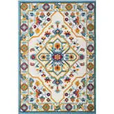 Reflect Freesia Indoor Outdoor 5 x 8 Area Rug in Multicolor