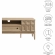 Samos 59" TV Stand in Light Oak Finish MDF